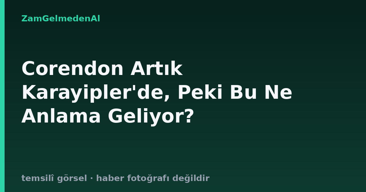 Corendon Artık Karayipler'de, Peki Bu Ne Anlama Geliyor?